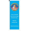 12 Point Laminated Card Stock Bookmark (2"x7")